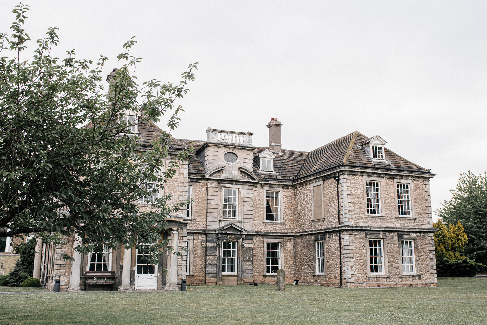 A view of Warmsworth Hall from south.