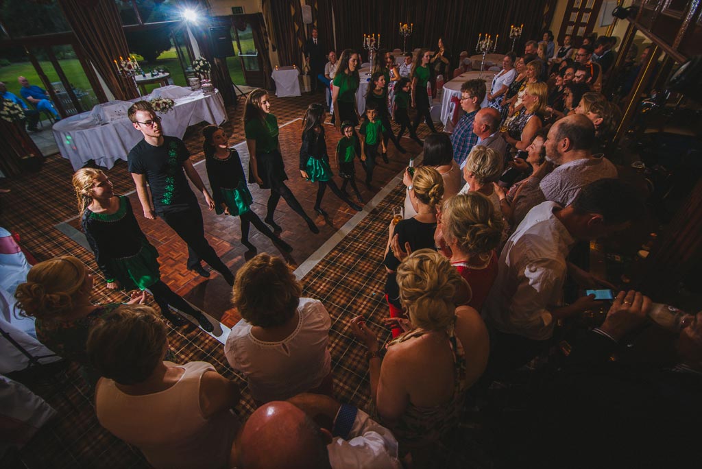 Irish dance at The Parsonage Hotel in York
