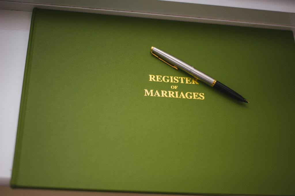 Register of marriages