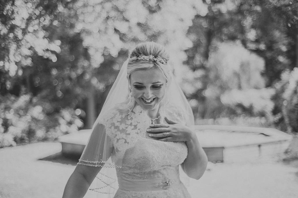 Bride at Mount pleasant hotel near doncaster