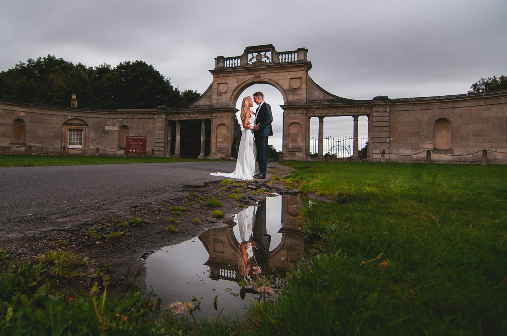 Wedding photos at Clumber Park in Worksop
