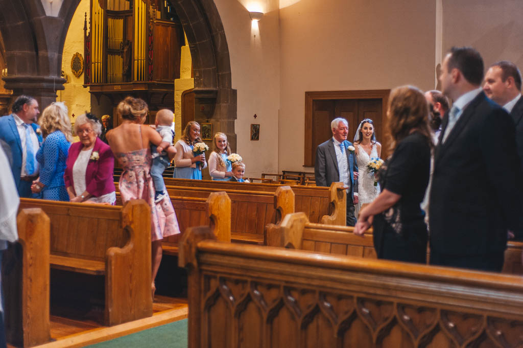 Wedding photography at St WIlfred Church in Cantley, South Yorkshire