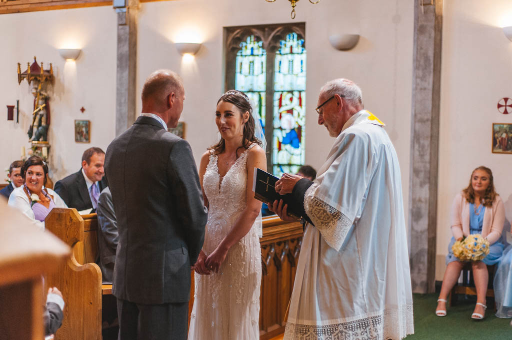 Wedding photography at St WIlfred Church in Cantley