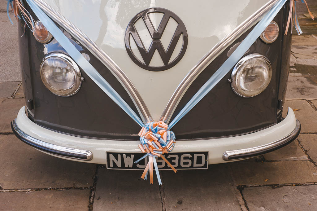 Wedding campervan vintage VW