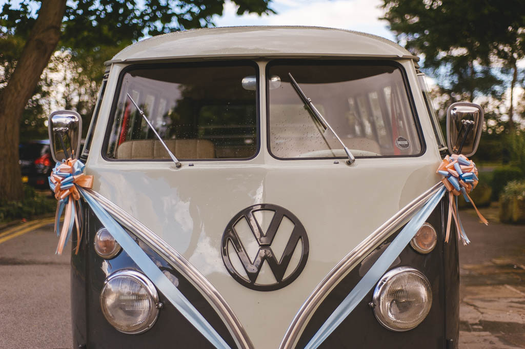 Wedding campervan vintage VW
