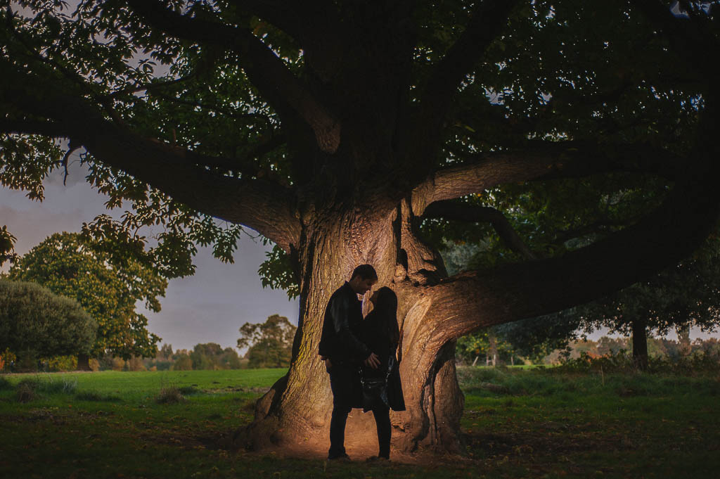 Engagement photography at Cusworth Hall in South Yorkshire