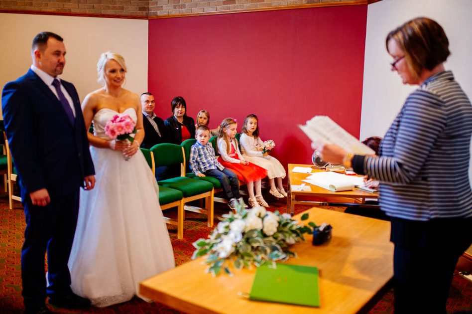 OldDoncaster register office wedding of Kasia and Sebastian