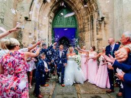 Wedding photography at at Christ Church in Doncaster