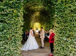 Alnwick garden wedding