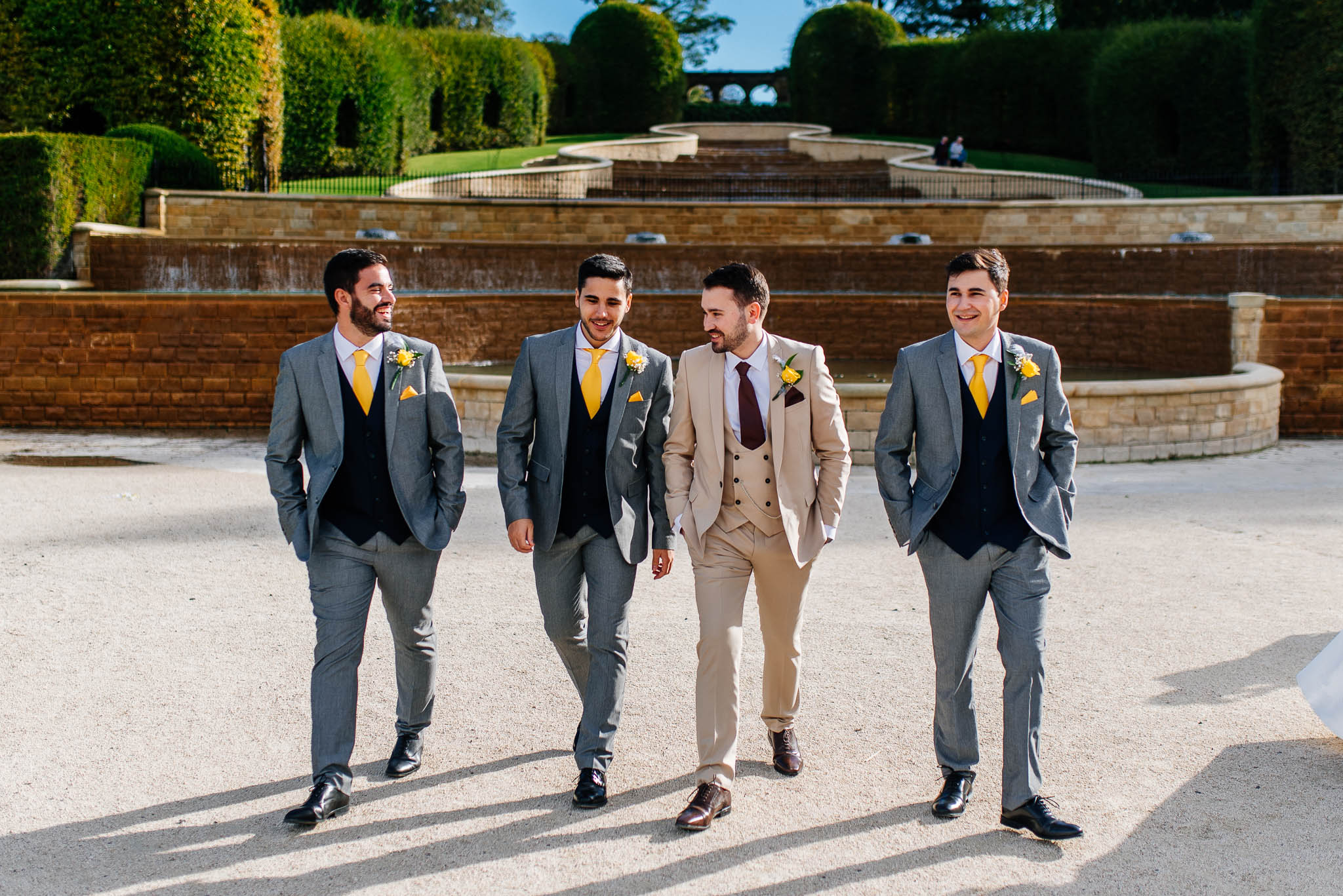 Alnwick garden wedding