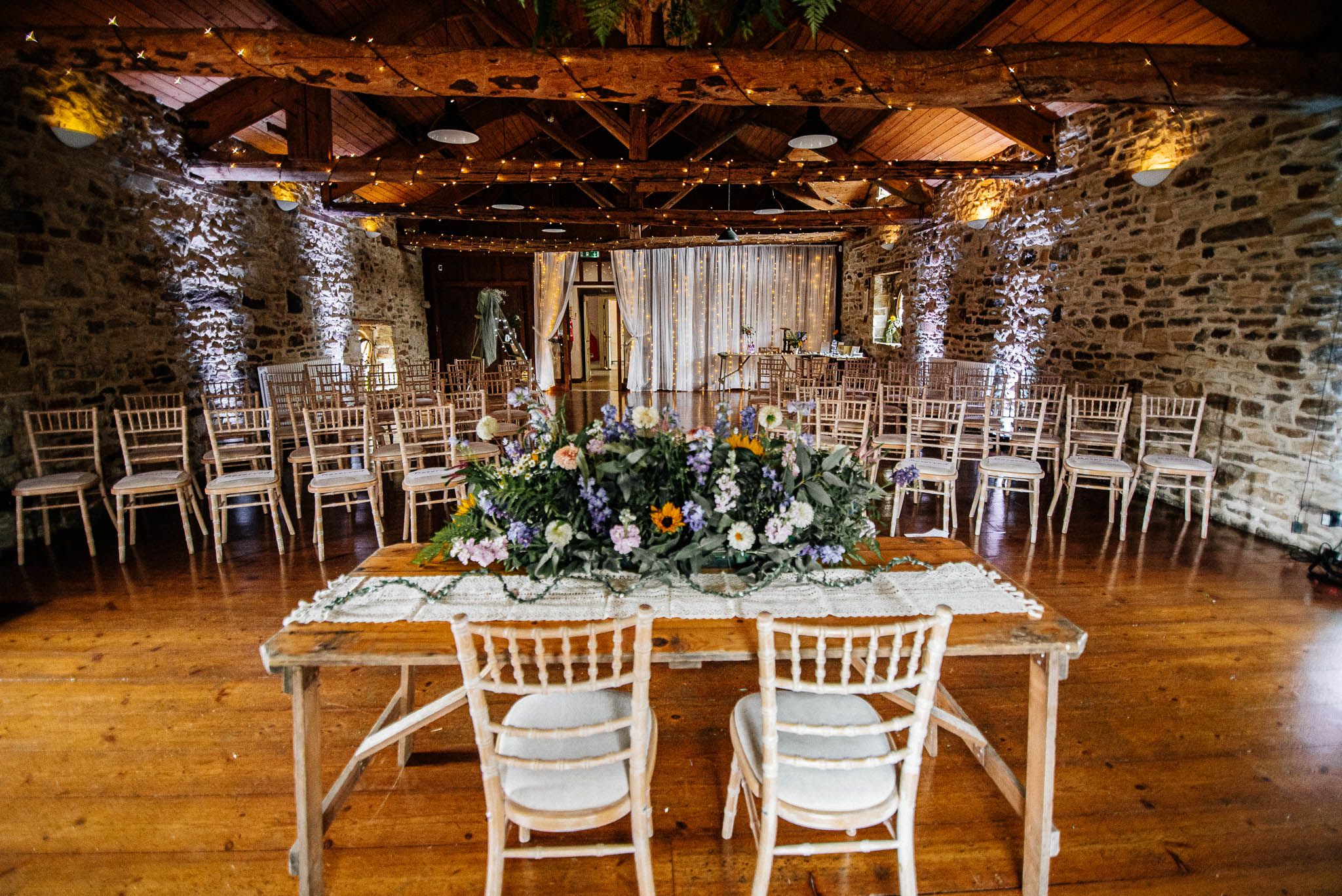Ceremony room at Wood Lane Countryside Centre in Sheffield