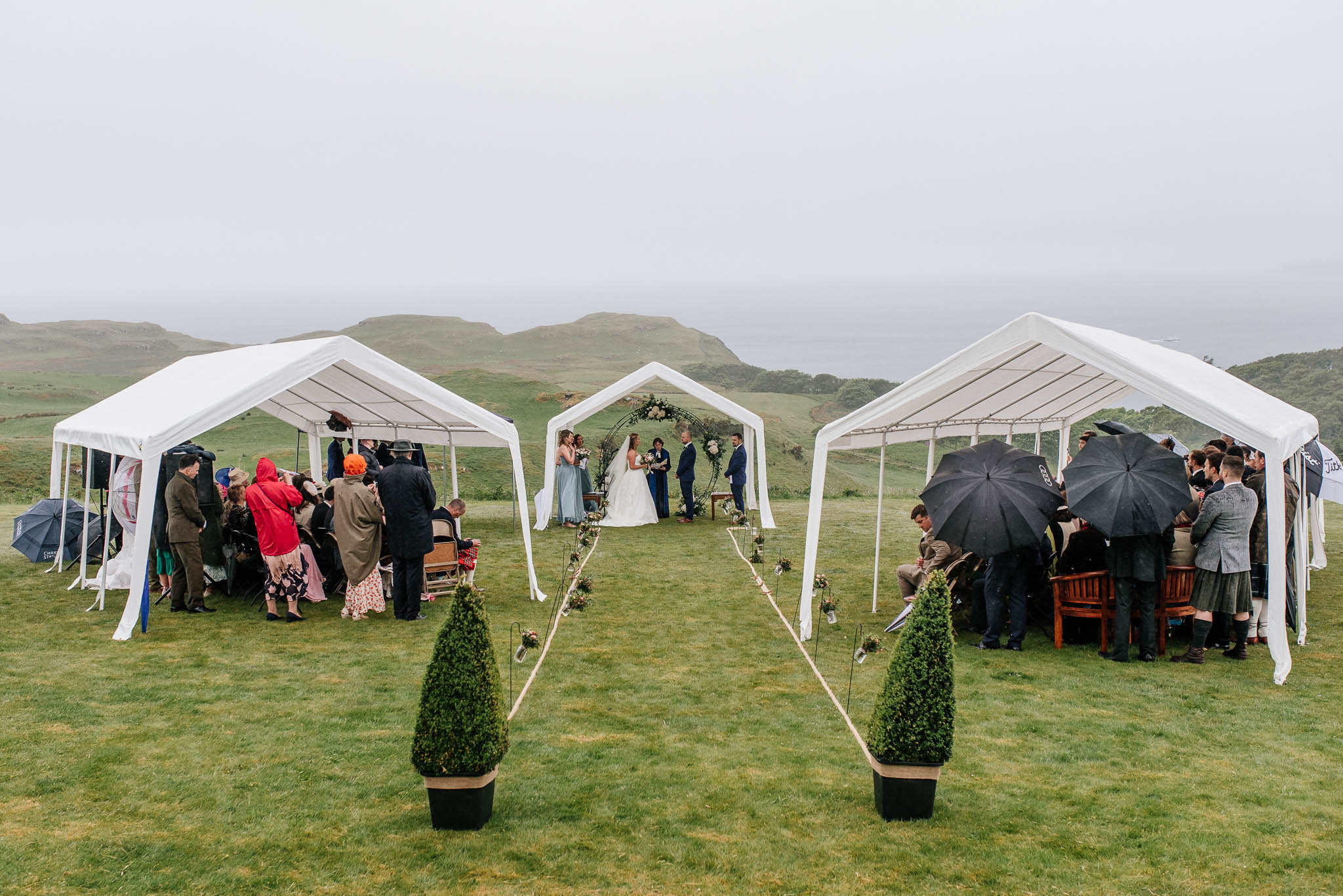 Isle of Mull wedding at Glengorm Castle – India & Hugo