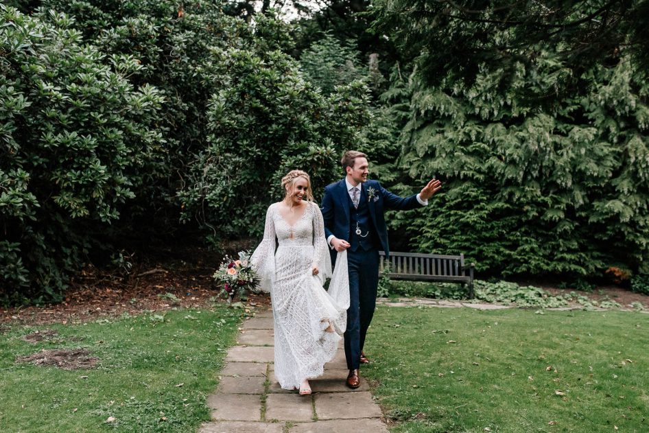 Wedding photos at Whirlow Brook Hall in Sheffield