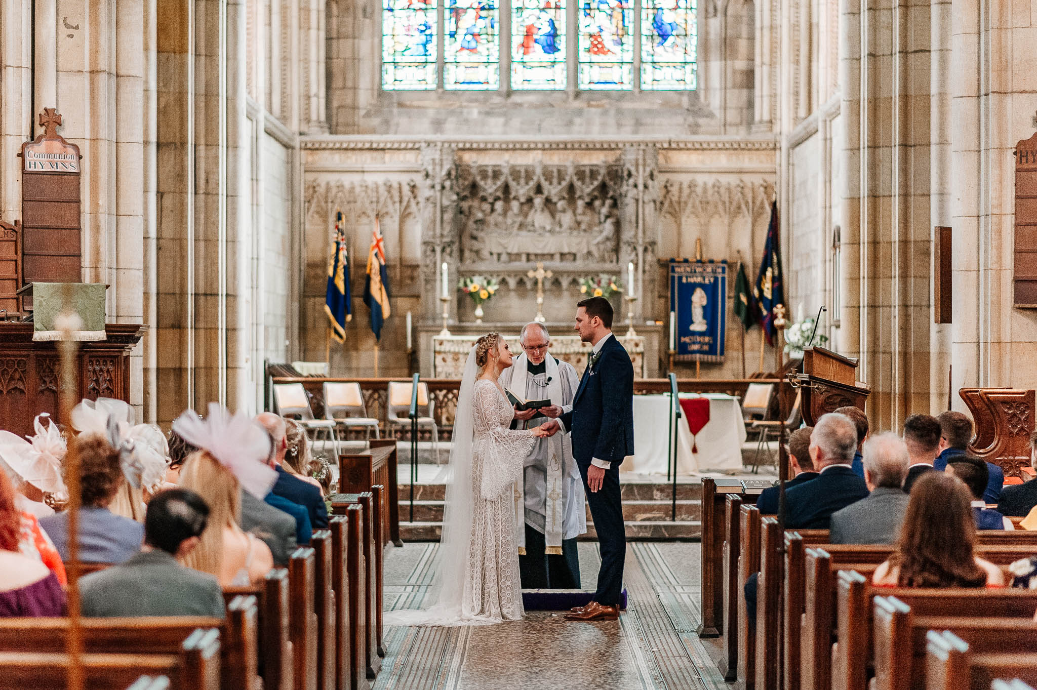 Wentworth Church wedding ceremony