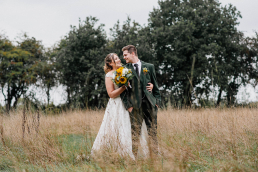 Wedding photographer Hull working with newlyweds